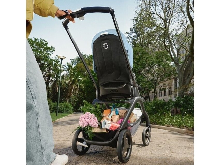 Universalus vežimėlio komplektas Bugaboo Dragonfly 2in1 Forest green /Grey Melange/ black frame 9 Universalus vežimėlio komplektas Bugaboo Dragonfly 2in1 Forest green /Grey Melange/ black frame 9