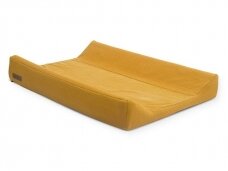 Vystymo lentos užvalkalas Brick Velvet Mustard 50x70cm Jollein