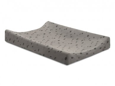 Чехол трикотажный для пеленального матраса Jollein Jersey Spot Grey 50x70cm Чехол трикотажный для пеленального матраса Jollein Jersey Spot Grey 50x70cm