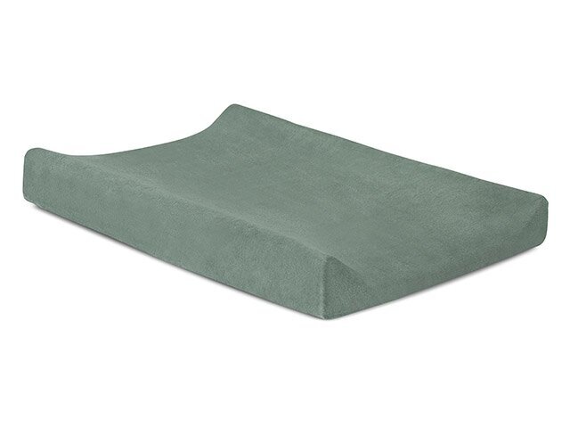Vystymo lentos frotinė paklodė Terry Ash Green 50x70cm Jollein