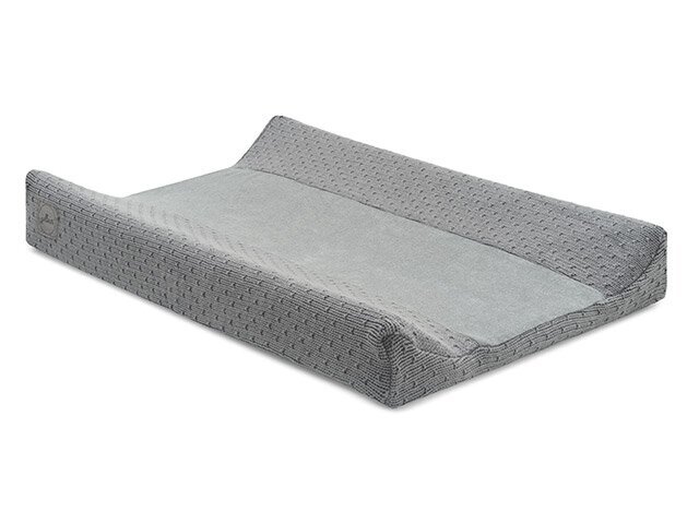 Vystymo lentos megztas užvalkalas Bliss Knit Storm Grey 50x70cm Jollein Vystymo lentos megztas užvalkalas Bliss Knit Storm Grey 50x70cm Jollein
