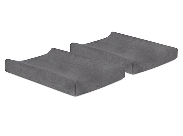 Vystymo lentos paklodės Storm Grey 50x70cm 2vnt Jollein Vystymo lentos paklodės Storm Grey 50x70cm 2vnt Jollein