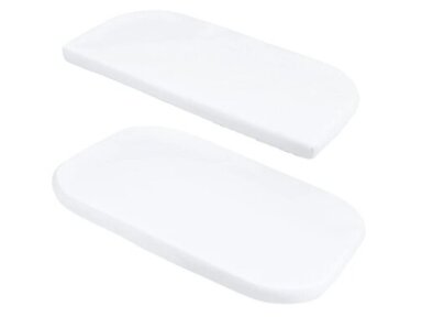 Waldin 5in1 organiškos medvilnės paklodėžių rinkinys 65x93 White Waldin 5in1 organiškos medvilnės paklodėžių rinkinys 65x93 White