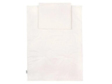 Waldin antklodės ir pagalvės užvalkalų komplektas 90x120 Ecru Basic