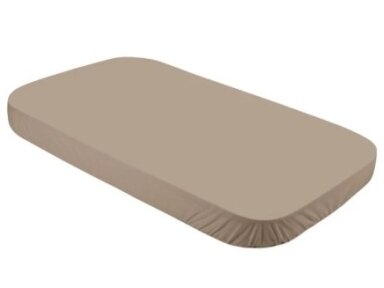 Waldin ekologiškos medvilnės paklodė 73x124 Taupe Waldin ekologiškos medvilnės paklodė 73x124 Taupe
