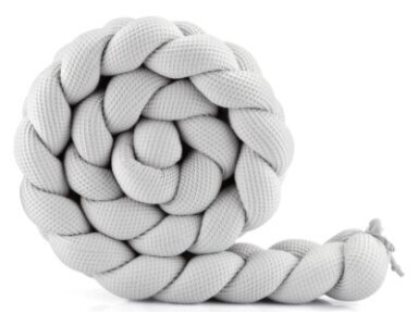 Waldin lovyčių grotelių apsaugos 210cm Waffle Light Gray
