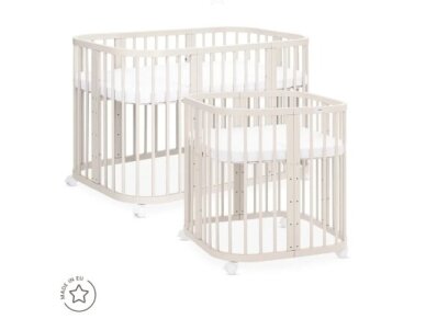 7in1 Baby crib with mattress Cashmere