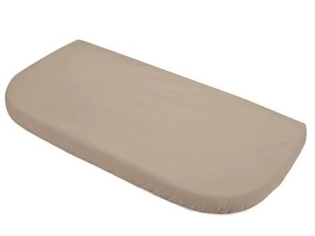 Fitted Sheet for 7in1 Bedside Crib Taupe Fitted Sheet for 7in1 Bedside Crib Taupe