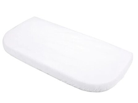 Waldin SIDEBED lovytės 7in1 medvilninė paklodė White Waldin SIDEBED lovytės 7in1 medvilninė paklodė White