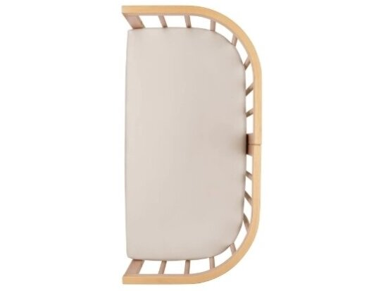 Waldin SIDEBED lovytės 7in1 medvilninė paklodė Beige