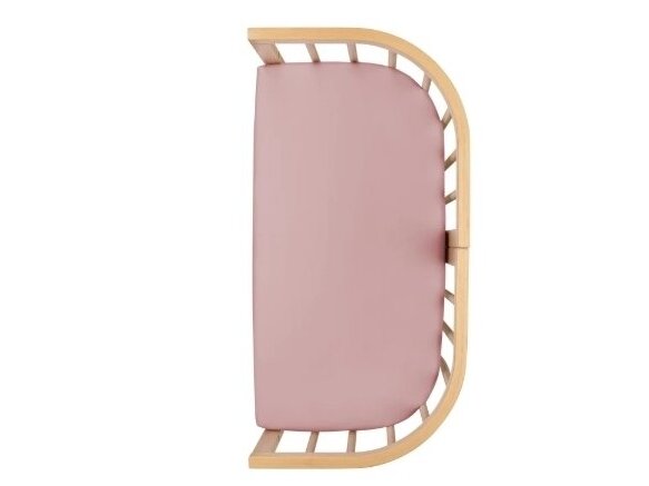 Fitted Sheet for 7in1 Bedside Crib Rose
