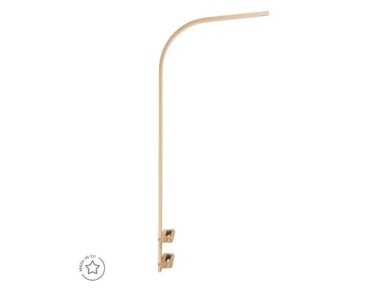 Woody canopy set 2in1 Pink canopy/Natural Beech 1 Woody canopy set 2in1 Pink canopy/Natural Beech 1