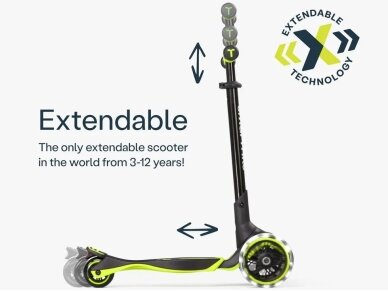 Xtend Ride on scooter Light Green 5