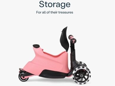Xtend Ride on scooter Salmon Pink 3
