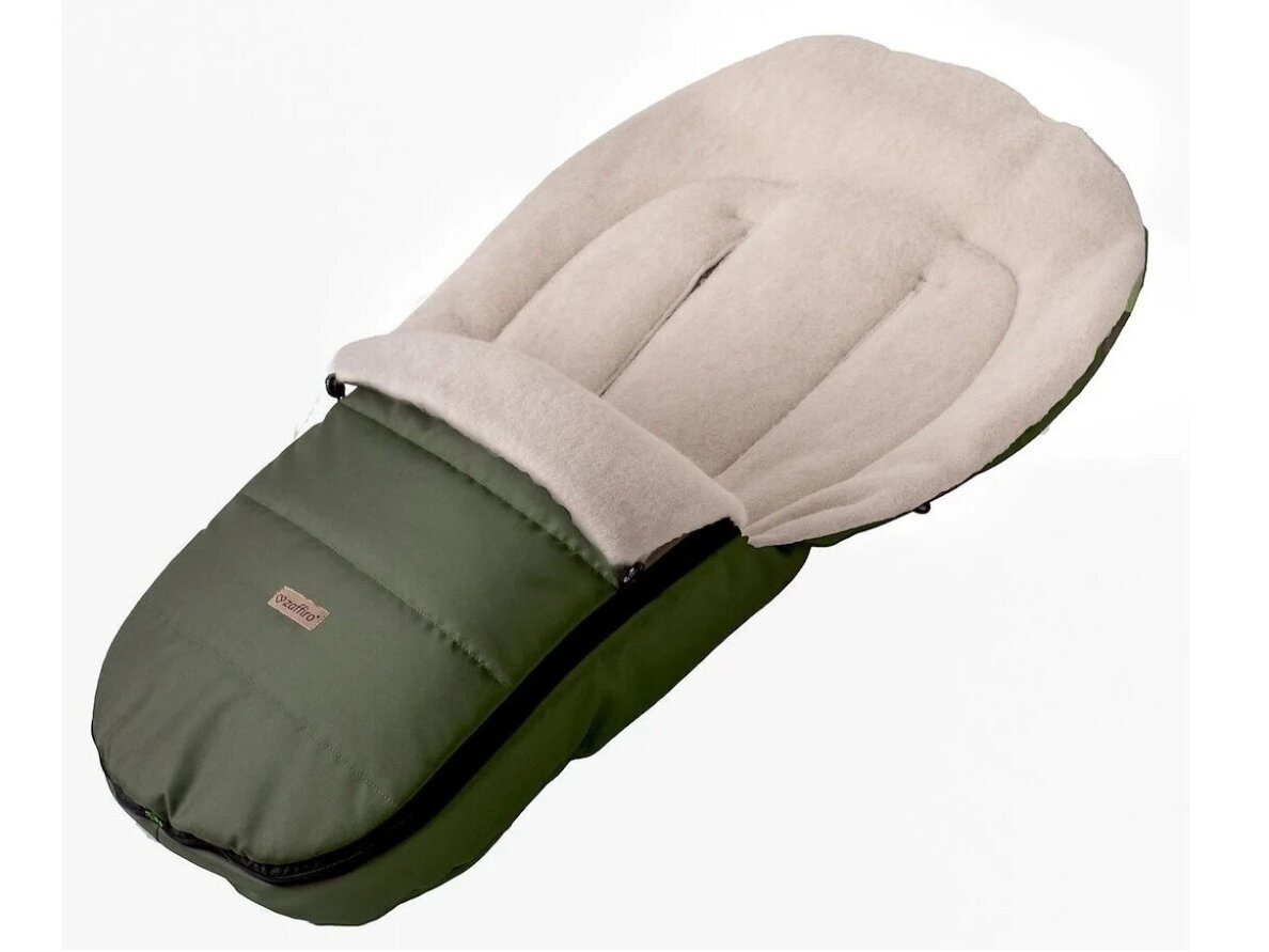 Zaffiro Classic Scandi 0-12m Stroller Sleeping Bag Khaki