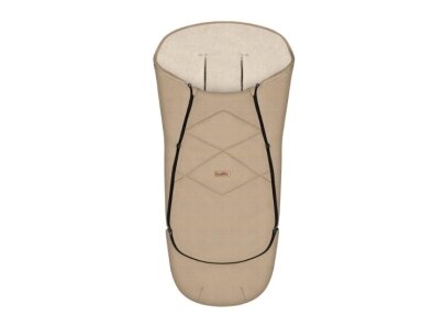 Zaffiro everGrow Scandi footmuff Beige