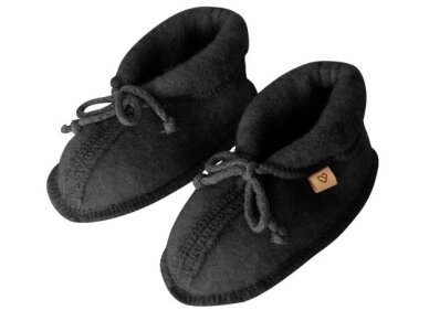 Zaffiro vilnos batukai naujagimiui Sierra Anthracite Zaffiro vilnos batukai naujagimiui Sierra Anthracite